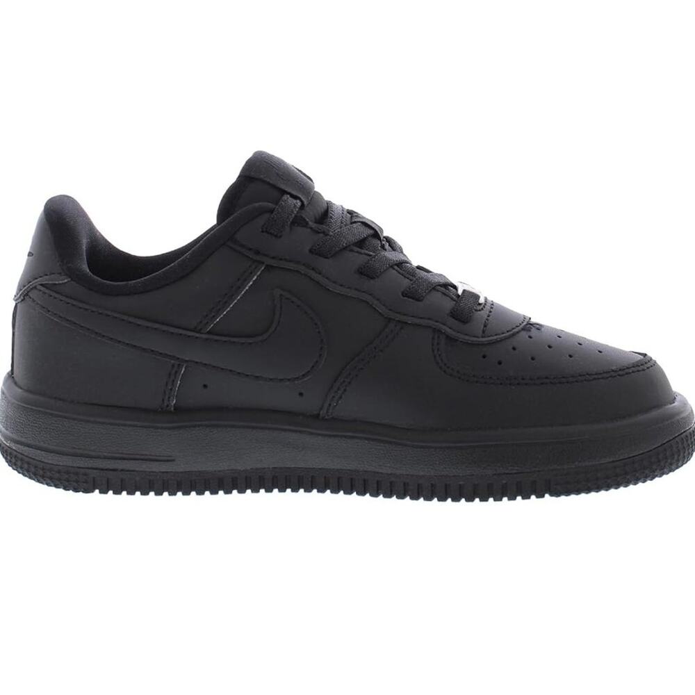 NIKE FORCE 1 LOW EASYON (PS) "BLACK" Little Kid, Size 11 - Picture 3 of 4